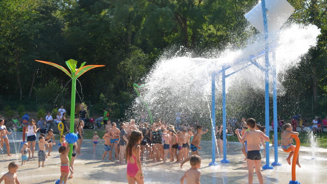 jeux d’eau de Vortex du Grand Montréal